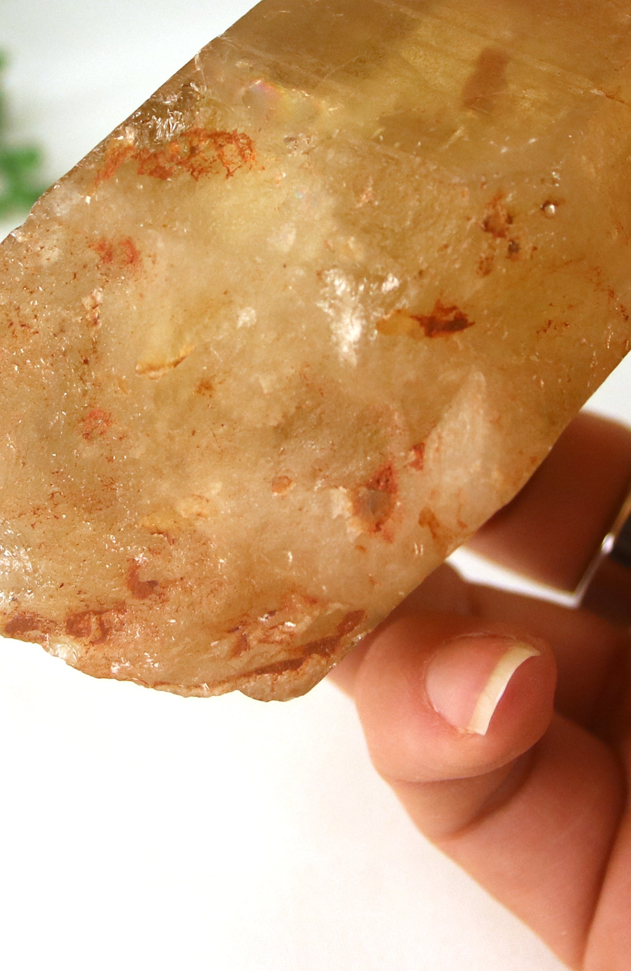 Citrine (Natural) Cathedral Point AAA